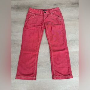 Buffalo crop jeans, in excellent condition. Mid rise